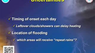 Active Thunderstorm Period for the Borderland