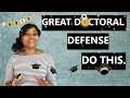 Dissertation Defense Tips