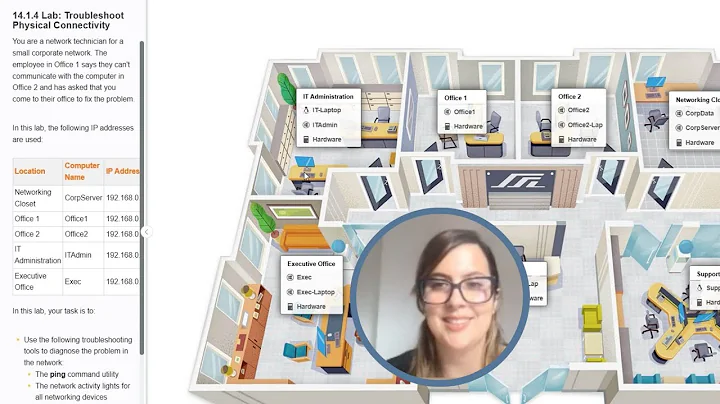14.1.4 Lab: Troubleshoot Physical Connectivity