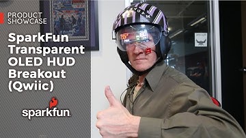 Product Showcase: SparkFun Transparent OLED HUD Breakout (Qwiic)