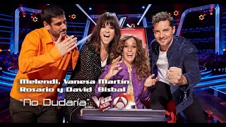 No Dudaría | Melendi, Vanesa Martín, Rosario Flores & David Bisbal - La Voz Kids 2019 (Antena 3)