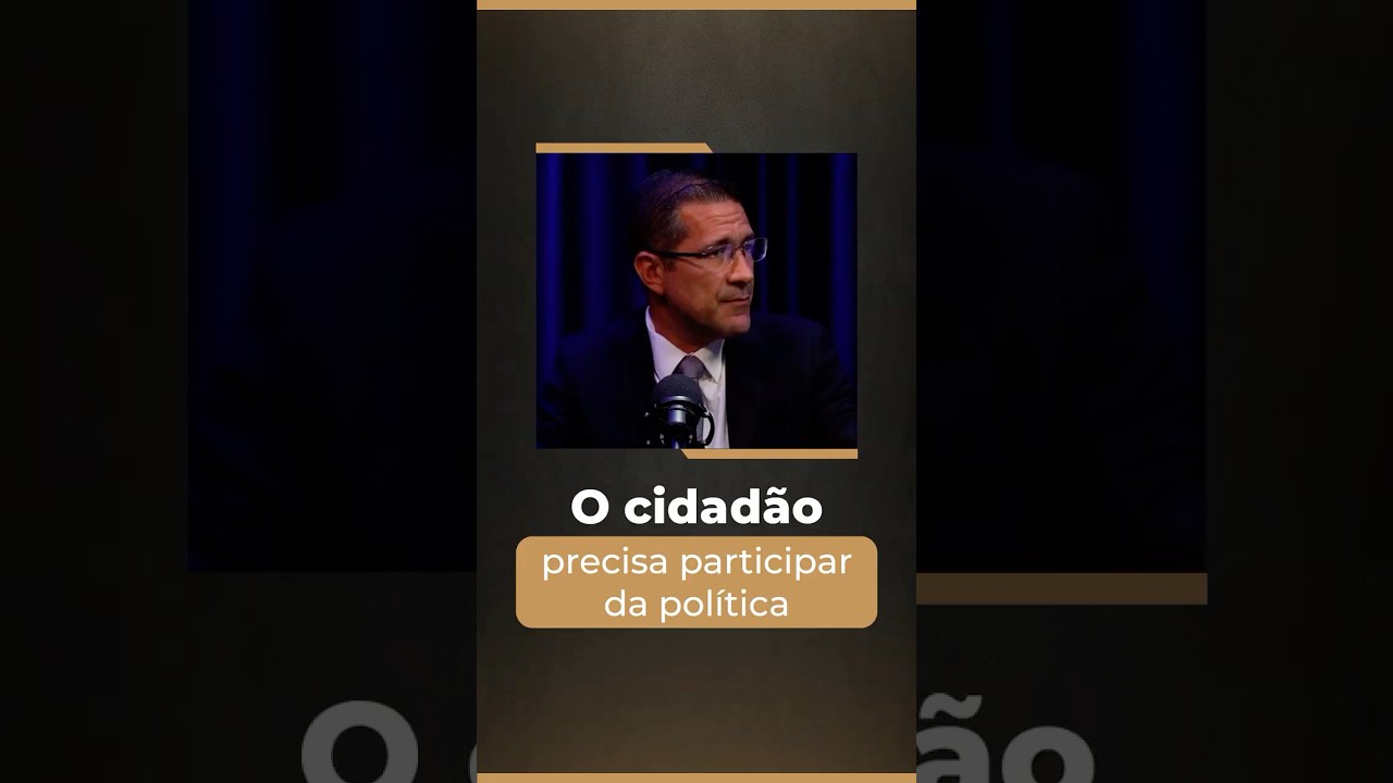 O cidadão precisa participar da politica