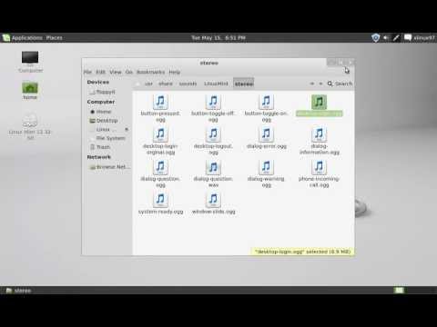 How to change login sound in Linux Mint