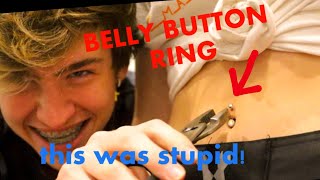 WE TORE HER BELLY BUTTON RING!! - MAVERICK BAKER - vlog #010