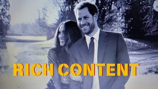 THE REAL PROBLEM WITH HARRY AND MEGHAN IS THEIR CONTENT-RICH IDEAS 💯