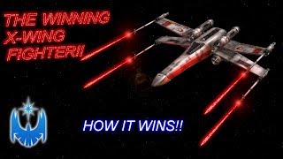 Why the X-wing BEATS the Empire! Animated Explanation