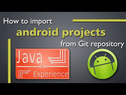 Import android projects from Git in Eclipse