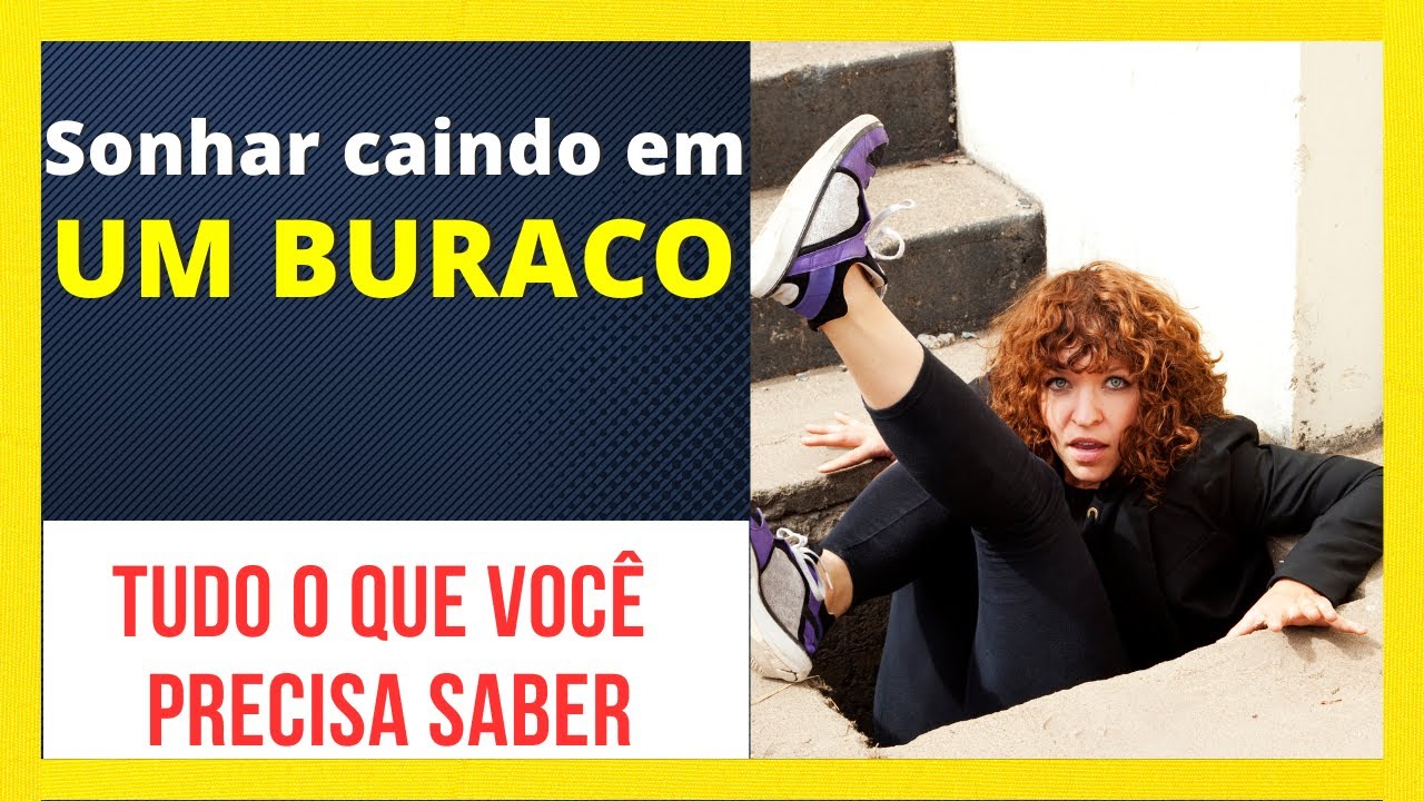 Significado de sonhar caindo em um buraco - tudo o que você precisa ...