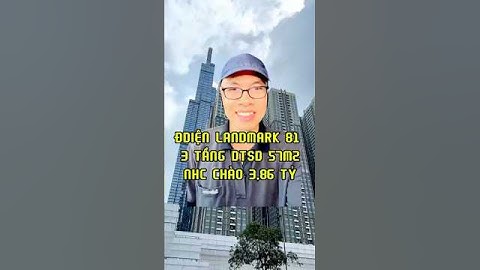 ĐỐI DIỆN LANDMARK 81 NG HỮU CẢNH KẾ Q1, 3 TẦNG DTSD 57M2 1/ SẸC- CHÀO 3,86 TỶ TL #anhvietsaigon
