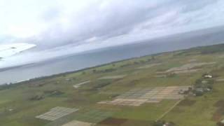 Airlink YS-11 take-off from lubang RWY25