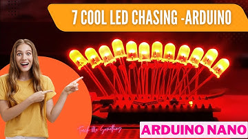 7 Cool Effect LED Chasing || Arduino || Led chaser with 7 effects || Arduino 12 LEDs