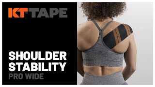 KT Tape - Shoulder Stability with Pro Wide