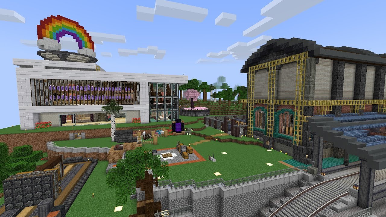 Minecraft Endocrine Minecraft Create Estrogen base tour - YouTube