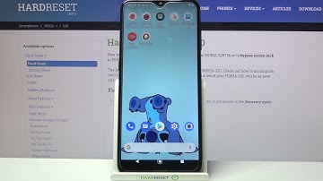How to Turn On/Off High Contrast Text on Nokia G20 – Display Settings