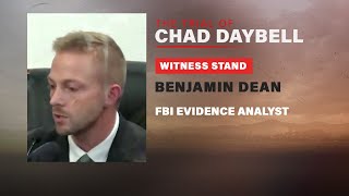 FULL TESTIMONY: FBI Evidence Technician Benjamin Dean testifies in Chad Daybell trial