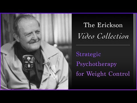 Strategic Psychotherapy for Weight Control by Dr. Milton Erickson