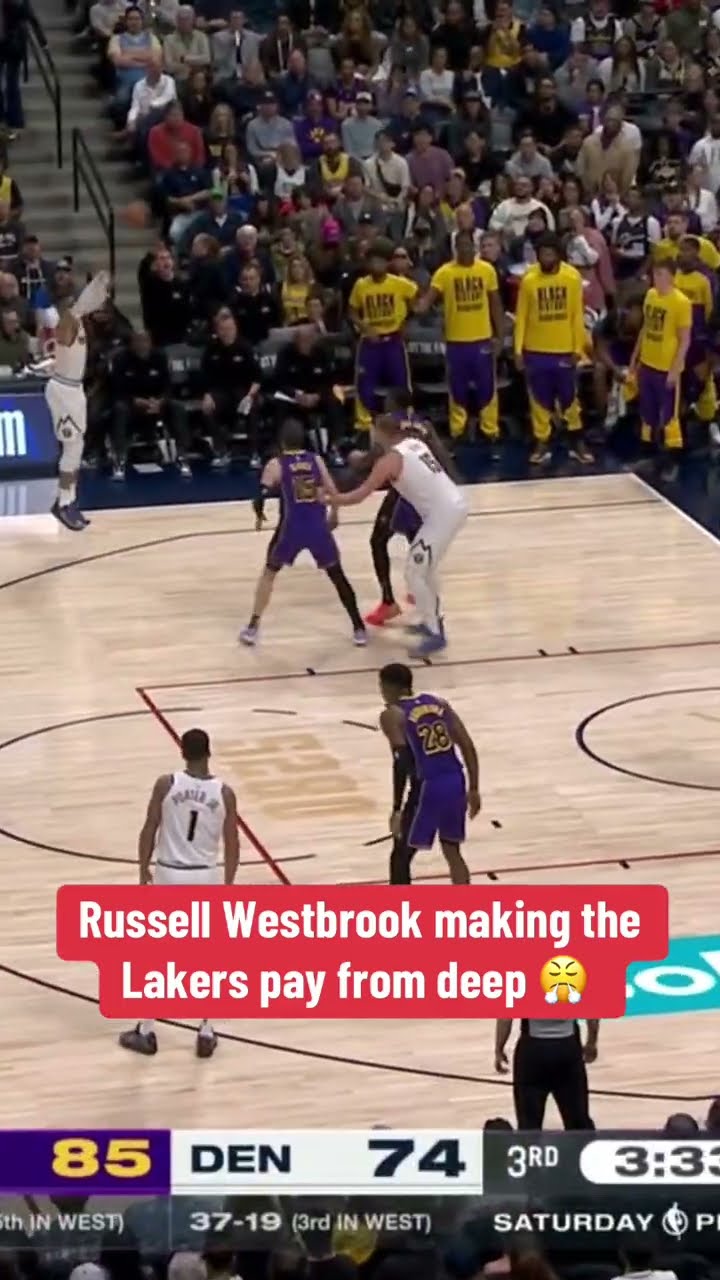 Russell Westbrook made them pay ?