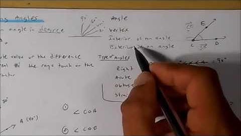 1.3 measuring constructing angles Part 1