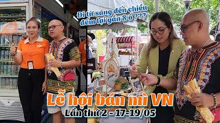 Lễ Hội Bánh Mì VN Lần 2 có sự góp mặt của nhiều thương hiệu mới và kỷ lục 150 loại nhân bánh !