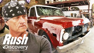 Crew Has NIGHTMARE Replacing Cabin On C10 Chevy Truck I Iron Resurrection