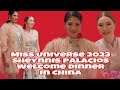 Miss universe 2023 sheynnis palacios day 1 welcome dinner in china