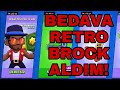 BEDAVA RETRO BROCK KOSTÜMÜNÜ ALDIM! | BRAWL STARS