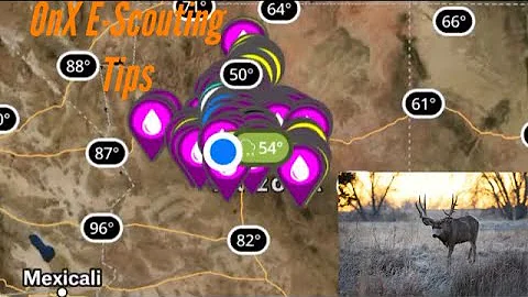 Mule Deer E-Scouting Tips and Tricks w/ OnX Hunt