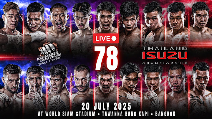 🔴 LIVE THAI FIGHT LEAGUE #78 | 20 July 2025