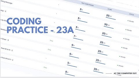 Programming Foundations | Coding Practice ^ 23A |  AYTCG  | #nxtwave #ccbp