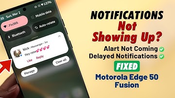Moto Edge: Notification Not Working on Motorola? - How to Fix!
