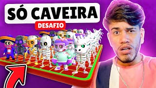 SÓ VALE CAVEIRA NO STUMBLE GUYS - VIROU BAGUNÇA NO BLOCK DASH