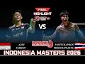 Alwi Farhan vs Panitchaphon Teerarat­sakul | Indonesia Masters 2026 🏸