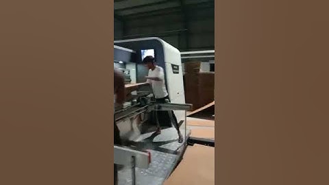 BIMAC HRB 1228 High Speed Flexo Printer Slotter RDC Machine with Vibrator Stacker