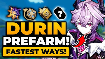Durin Prefarm (ULTIMATE GUIDE) FAST FARM All Materials | Genshin Impact, Durin, Durin Genshin Impact