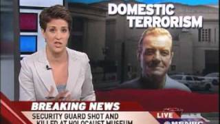 Rachel Maddow - Are extremists right wing groups emboldened by recent acts of terror ?