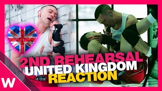 🇬🇧 UK Second Rehearsal (REACTION) Olly Alexander - "Dizzy" Eurovision 2024