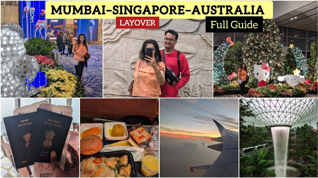 We Went To AUSTRALIA For Our HONEYMOON | Complete Flight Journey Experience From Mumbai To MELBOURNE
