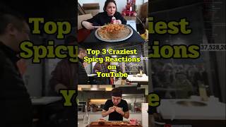Top 3 Craziest Spicy Reactions 🔥 #spicy  #shorts  #ishowspeed  #mattstonie #veronicawang #fyp