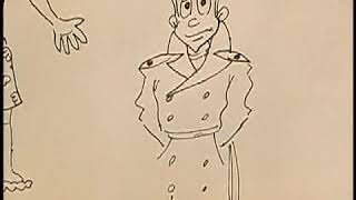 How to Draw a Cartoon Trench Coat