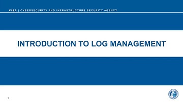 Introduction to Log Management