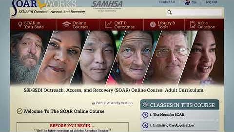 Navigating the SOAR Online Course: Adult Curriculum