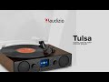 Audizio tulsa audio centre  record player and dab radio