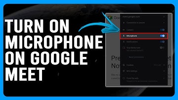 How To Turn On Microphone On Google Meet (How To Enable/Allow Microphone On Google Meet)