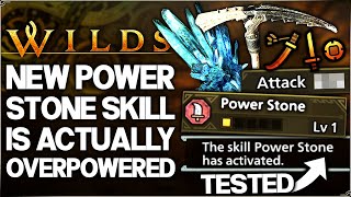Monster Hunter Wilds - New Power Stone Skill & Weapons = OP - Testing, Build & Best Weapon Guide!
