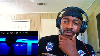 Teezyssavage - Right Now (Official Music Video) Reaction (up and coming artist)