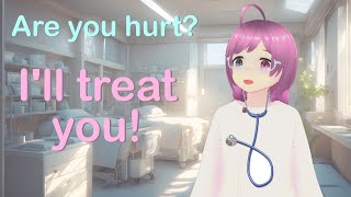 ASMR RP | School Nurse heals your booboo! (Soft spoken, whisper)