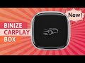 How to use carplay and android auto of binize android 13 ai box