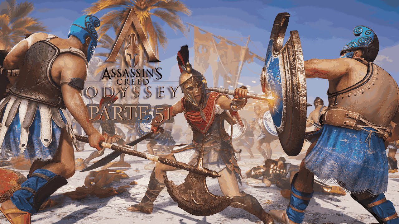 ASSASSIN'S CREED ODYSSEY - PARTE 51 | LUTAMOS CONTRA OS CYCLOPES