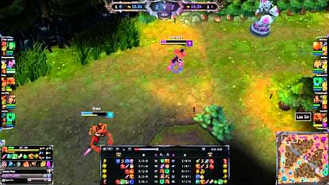 Youri234 - Lee sin getting it blindly