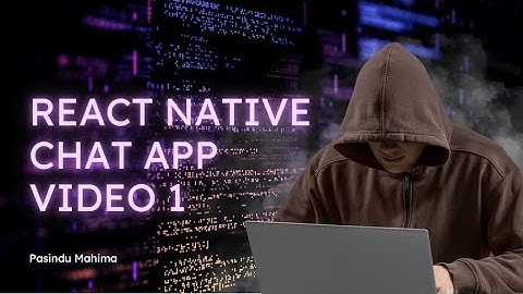 Program the user sign up process including input validations || React Native Video 1